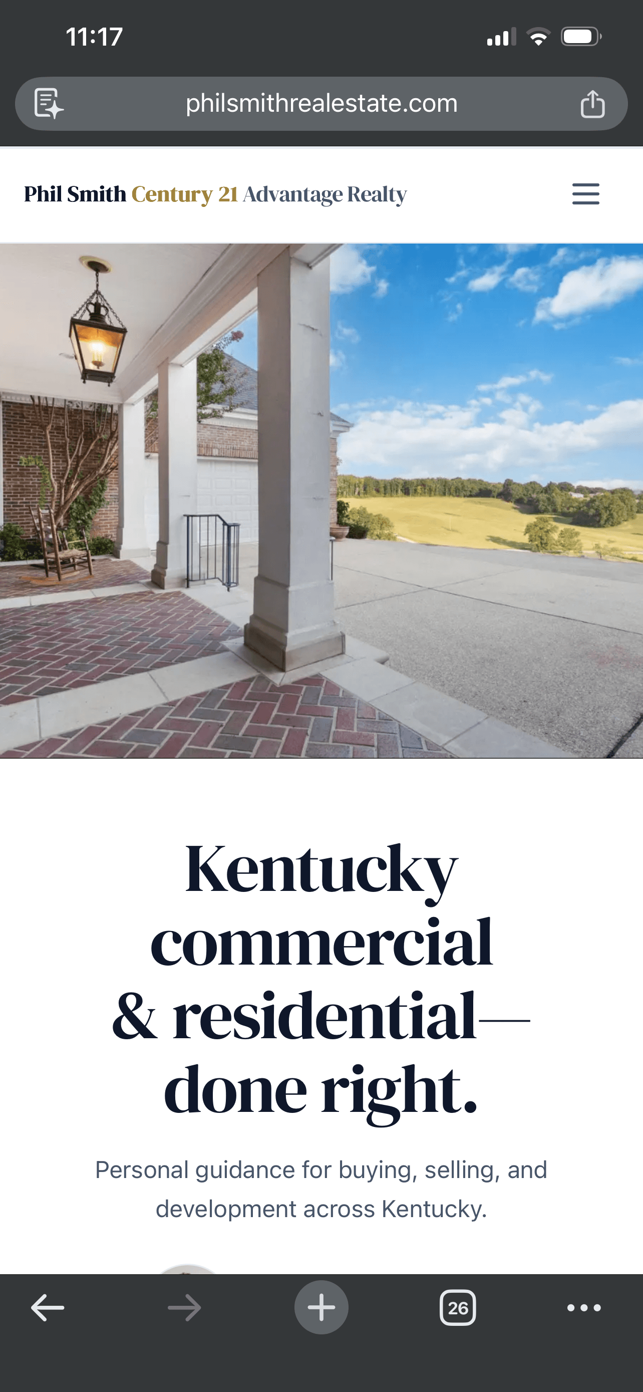 Phil Smith Real Estate on mobile — image 1 of 9