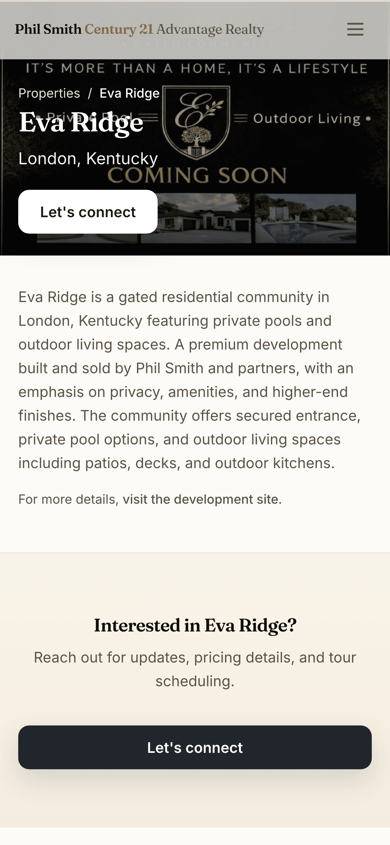 Phil Smith Real Estate on mobile — image 3 of 9