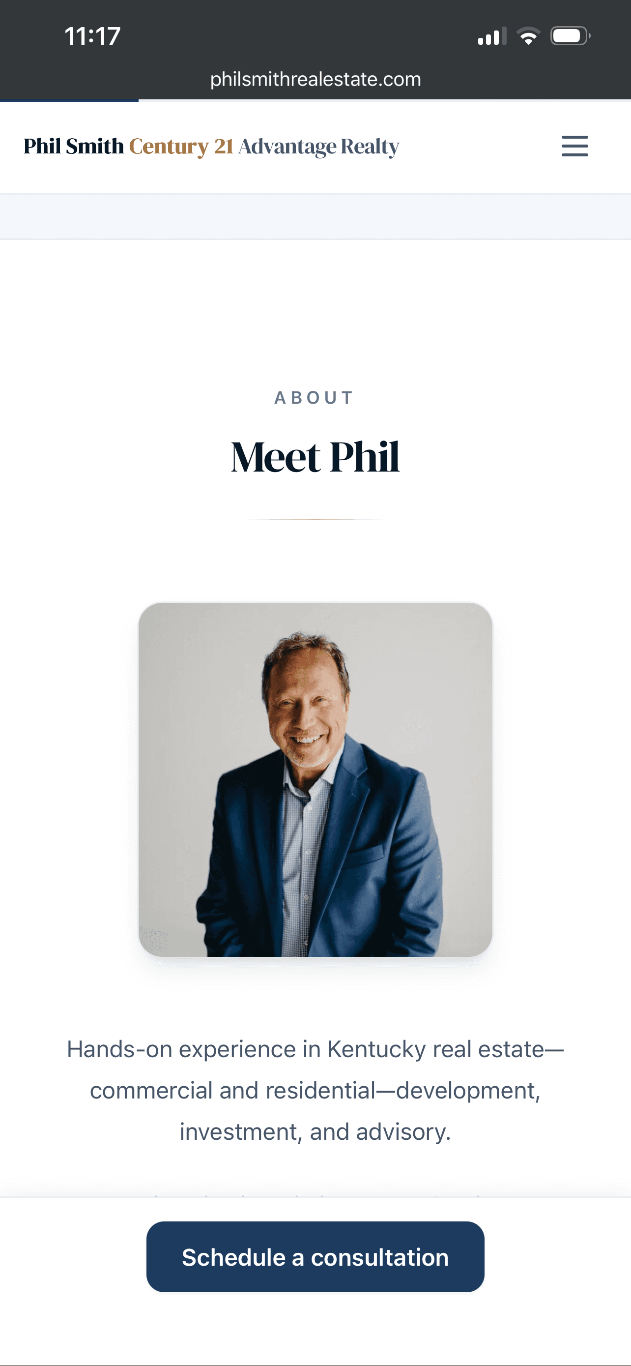 Phil Smith Real Estate on mobile — image 3 of 9