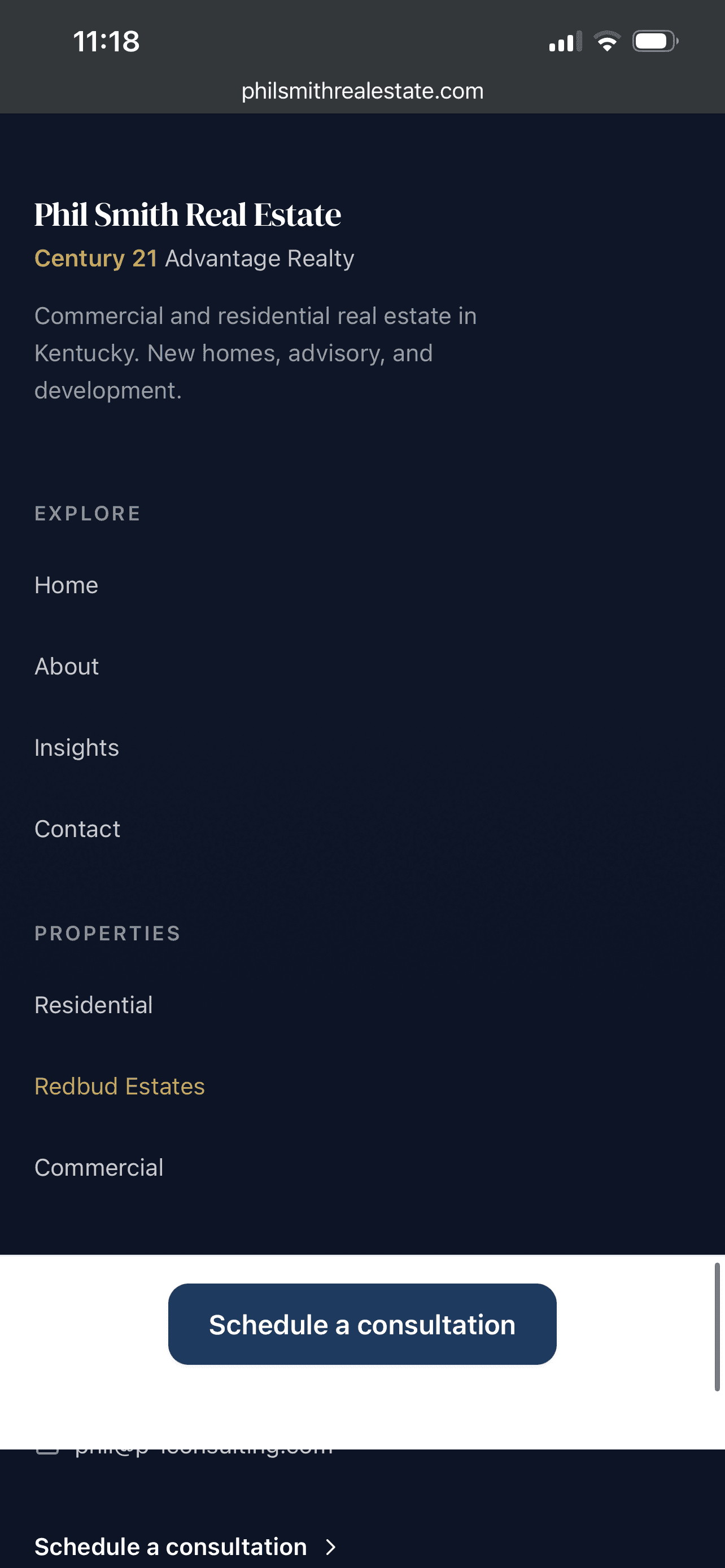 Phil Smith Real Estate on mobile — image 9 of 9