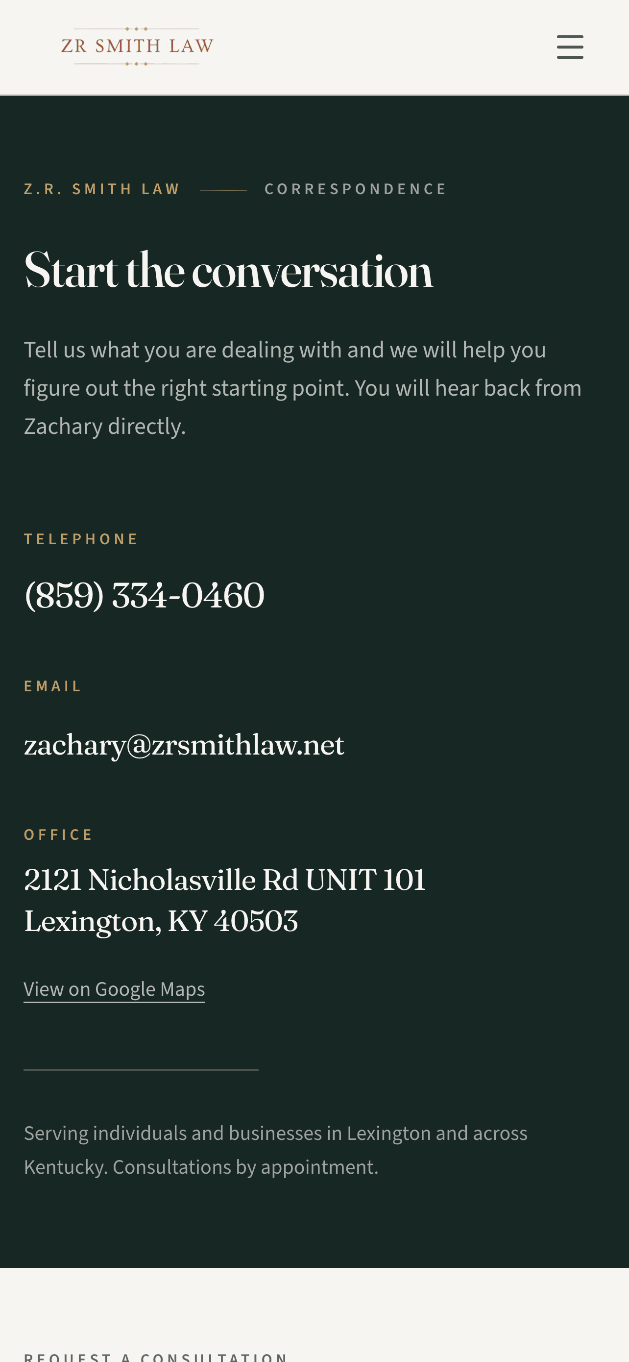 ZRS Law on mobile — image 6 of 6